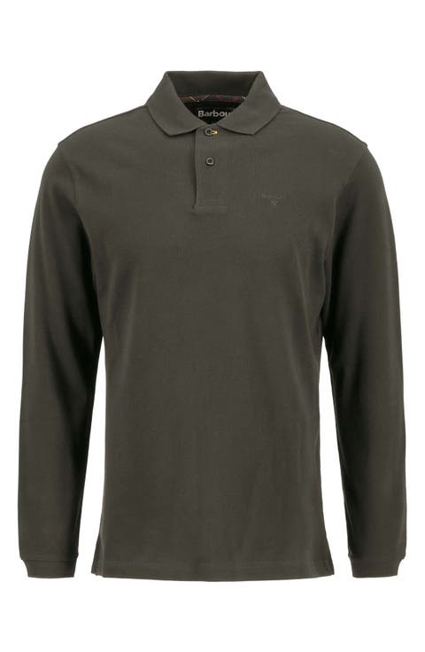 Essential Long Sleeve Piqu2 Polo