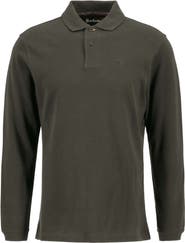 Barbour Essential Long Sleeve Piqu2 Polo