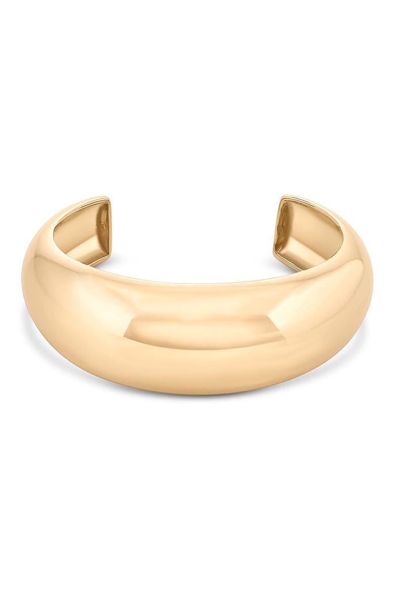 Oriana Cuff, Main, color, 14K GOLD PLATED