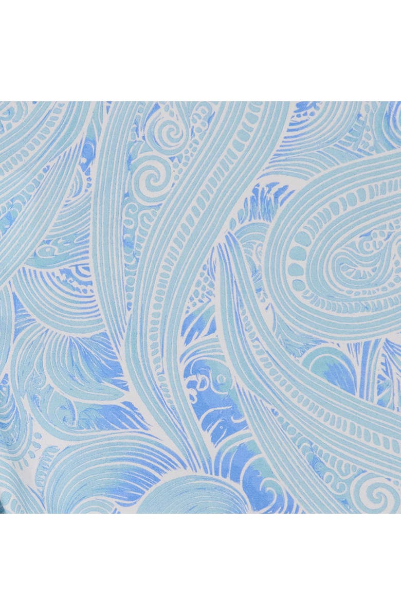 Lords of Harlech Marakesh Paisley Mens Flat Front Short, Alternate, color, Marakesh Paisley Teal