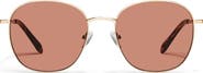 QUAY Jezabell 56mm Round Sunglasses