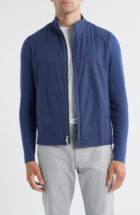 Crown Crafted Solstice Performance Hybrid Zip Jacket