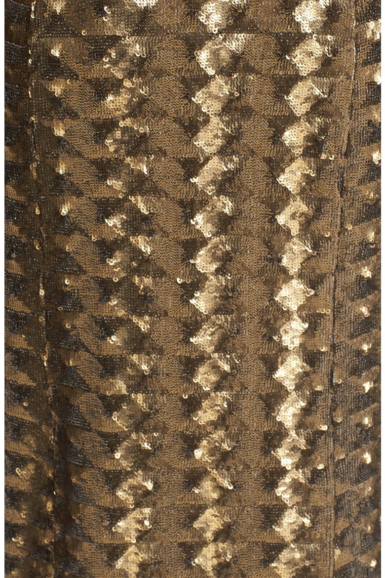 'Brody' Sequin Pencil Skirt, Alternate, color, BRONZE SEQUINS