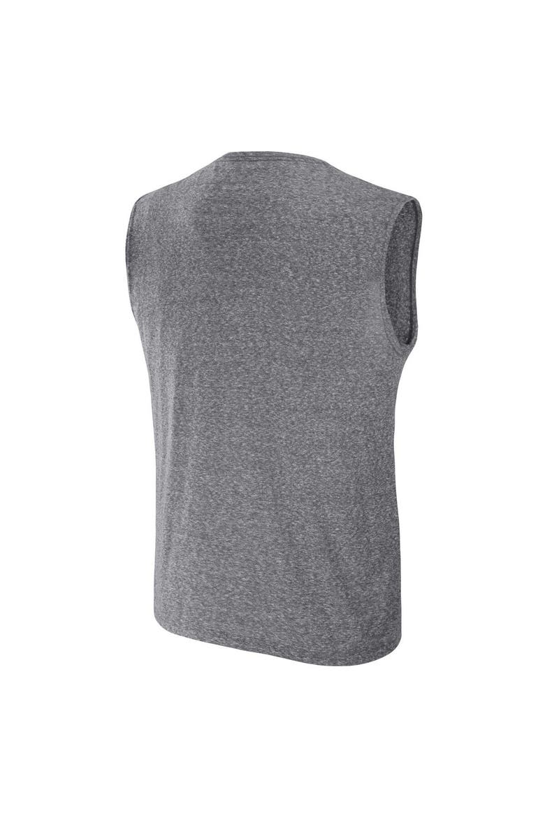 Men's Darius Rucker Collection by Fanatics Charcoal San Diego Padres Relaxed-Fit Muscle Tank Top, Alternate, color, Charcoal
