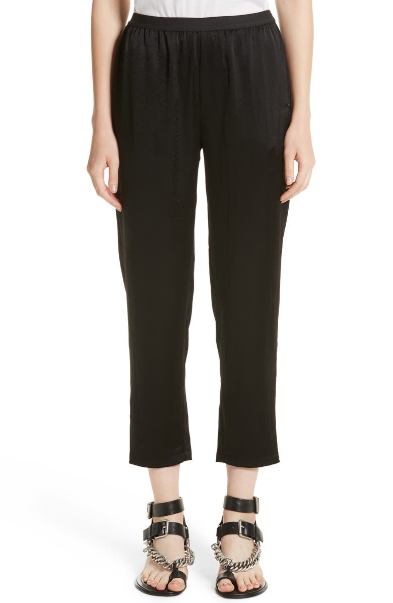 alexanderwang.t T by Alexander Wang Wash N Go Woven Pants, Main, color,