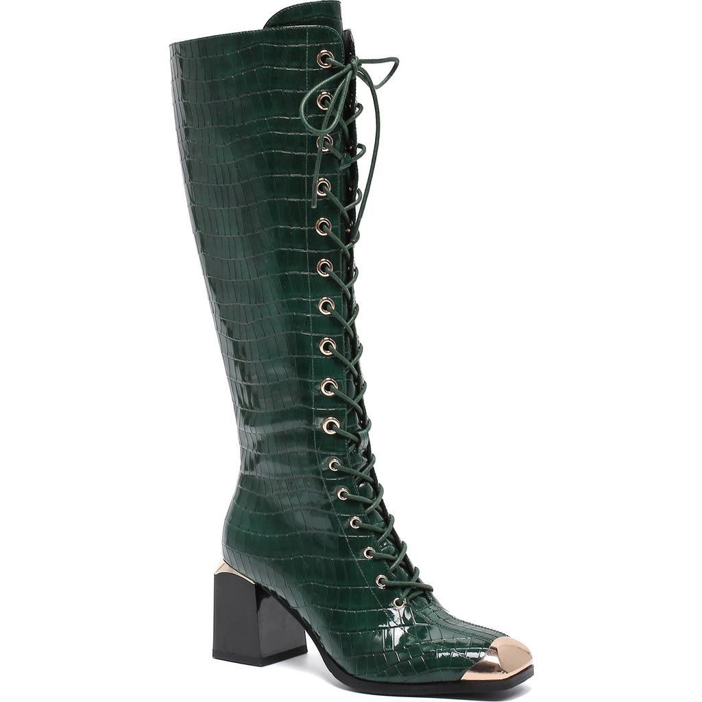 Ninety Union Fuji Cap Toe Boot In Green