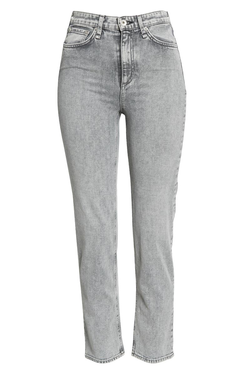 rag & bone Nina High Waist Ankle Cigarette Jeans, Alternate, color, 
