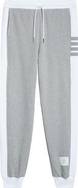 Thom Browne 4-Bar French Terry Joggers