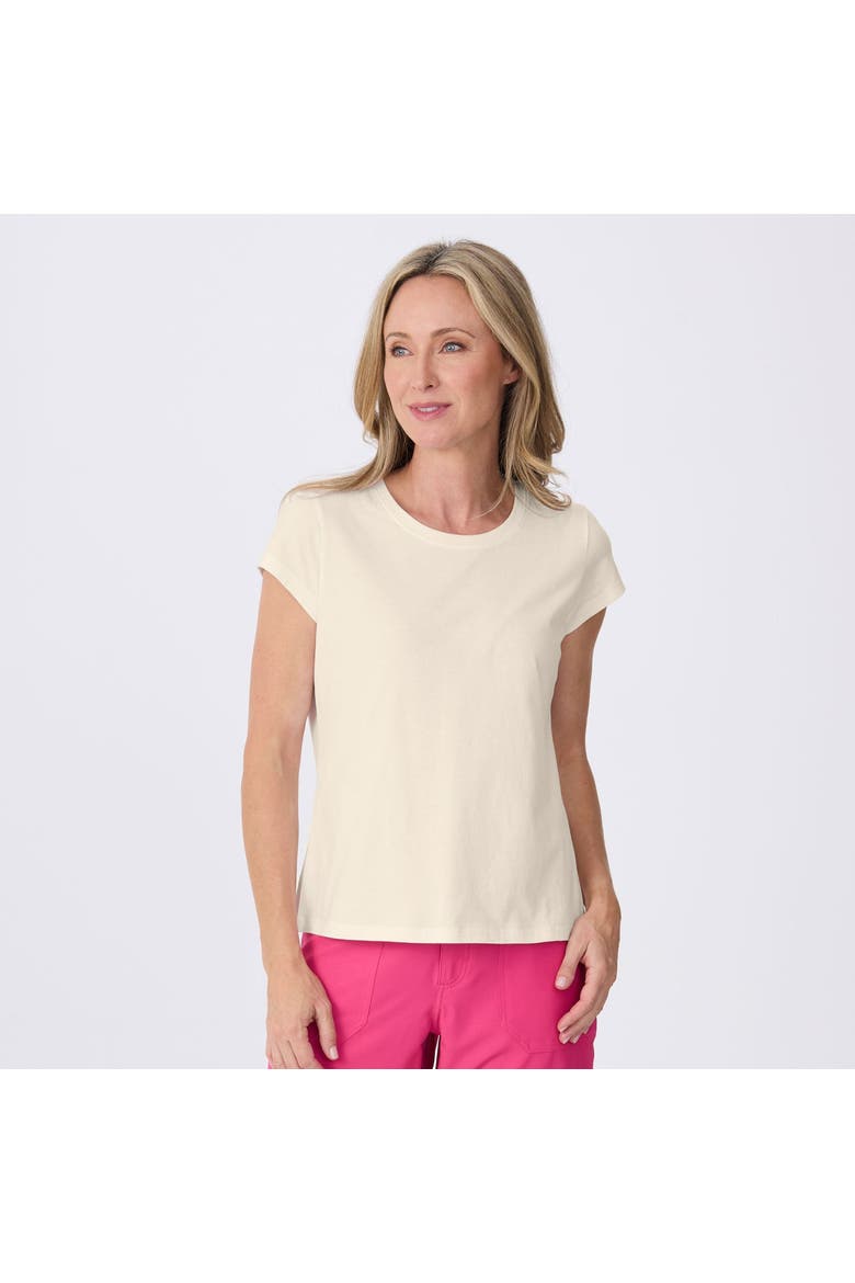 The Fav Solid Short Sleve Tee, Main, color, Hearthered Birch