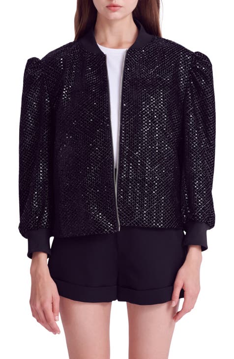 Nordstrom sequin jacket best sale