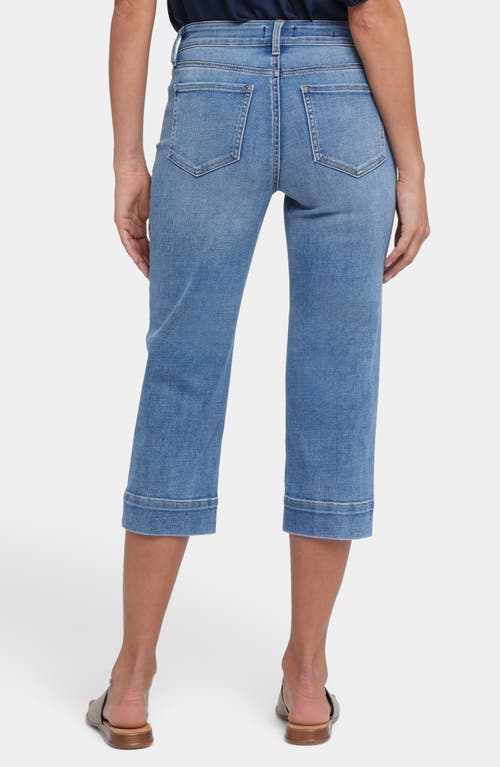 Nydj Marilyn Double Button Crop Jeans In Barcelona Breeze