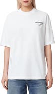 AllSaints Dreamer Etta Oversize Cotton Graphic T-Shirt