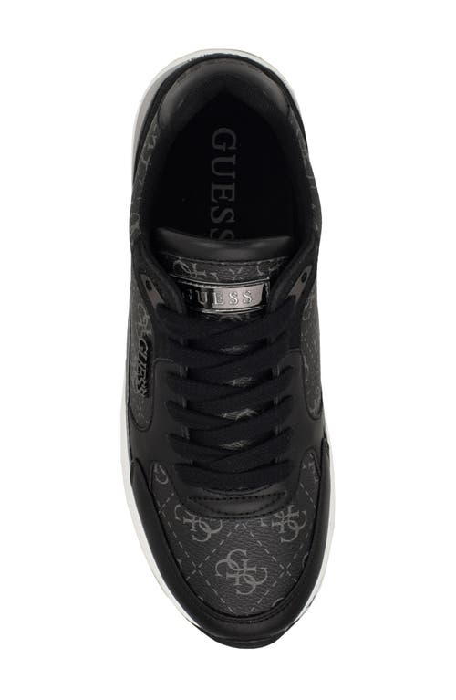 Guess Moxea Sneaker In Black