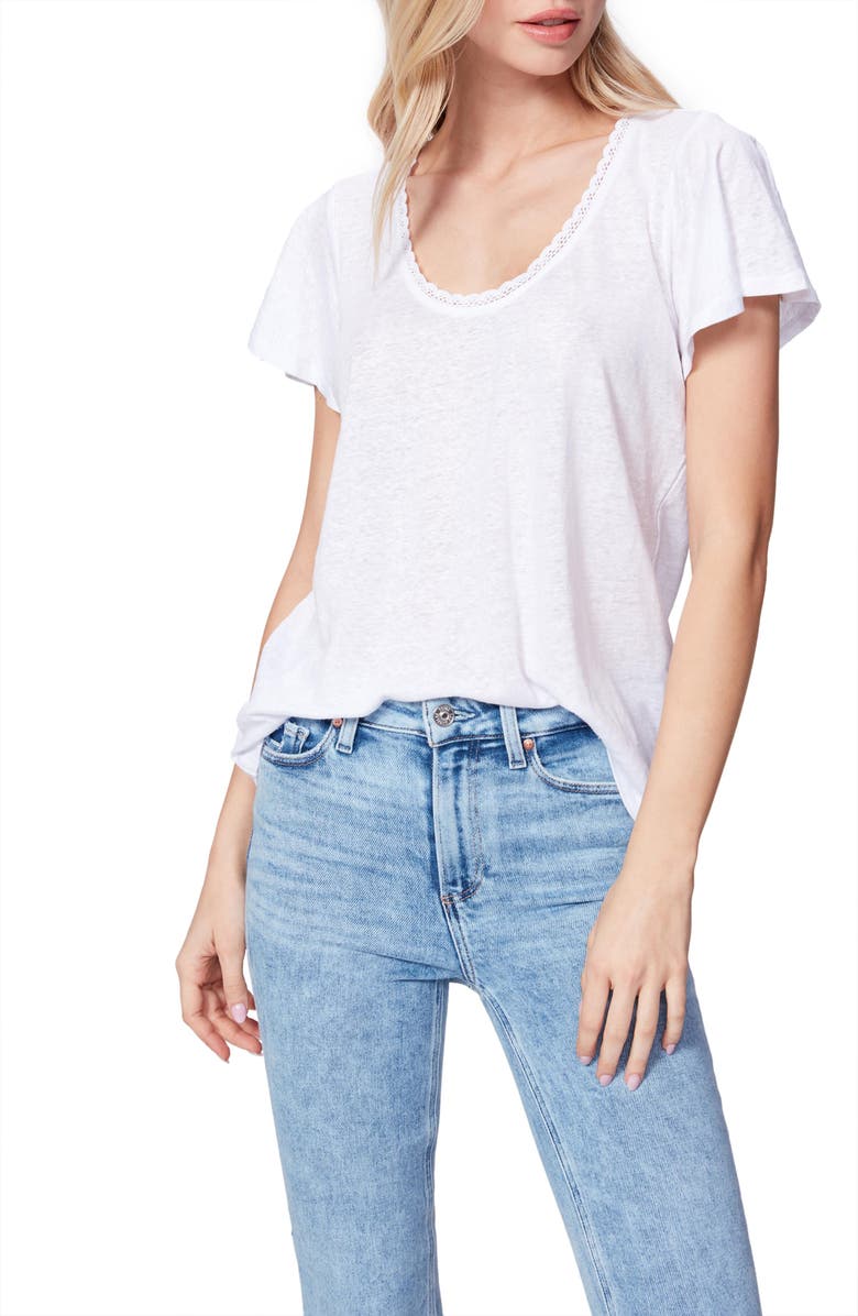 PAIGE Luna Slub T-Shirt, Alternate, color, 