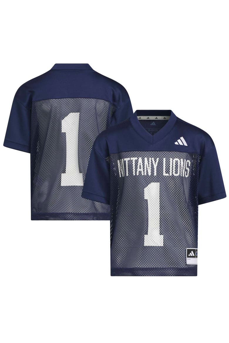 Youth adidas Navy Penn State Nittany Lions Tailgate Jersey, Main, color, Navy