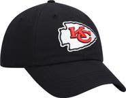 '47 Women's '47 Black Kansas City Chiefs Miata Clean Up Secondary Adjustable Hat
