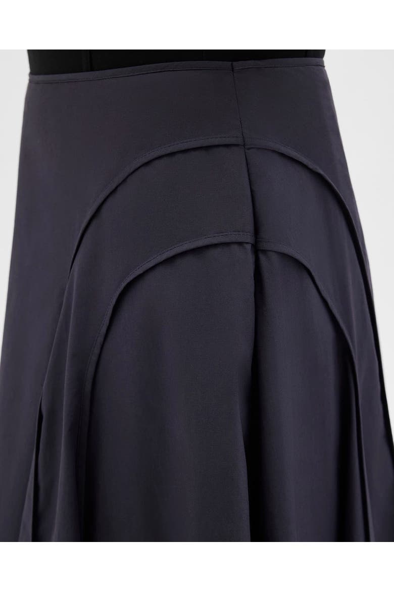 Seamed Full Skirt, Alternate, color, Midnight