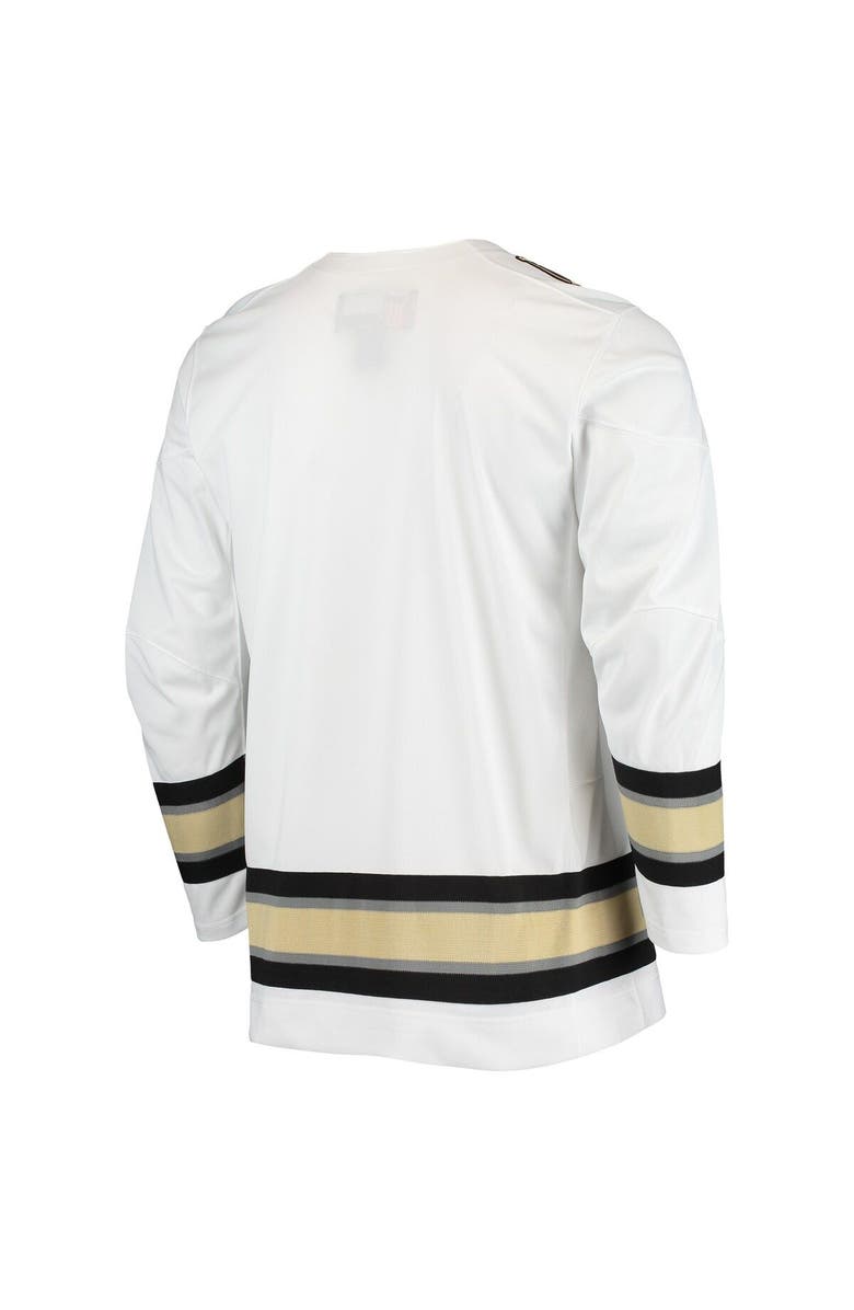 Nike Men's Nike White Army Black Knights Replica Hockey Jersey, Alternate, color, White