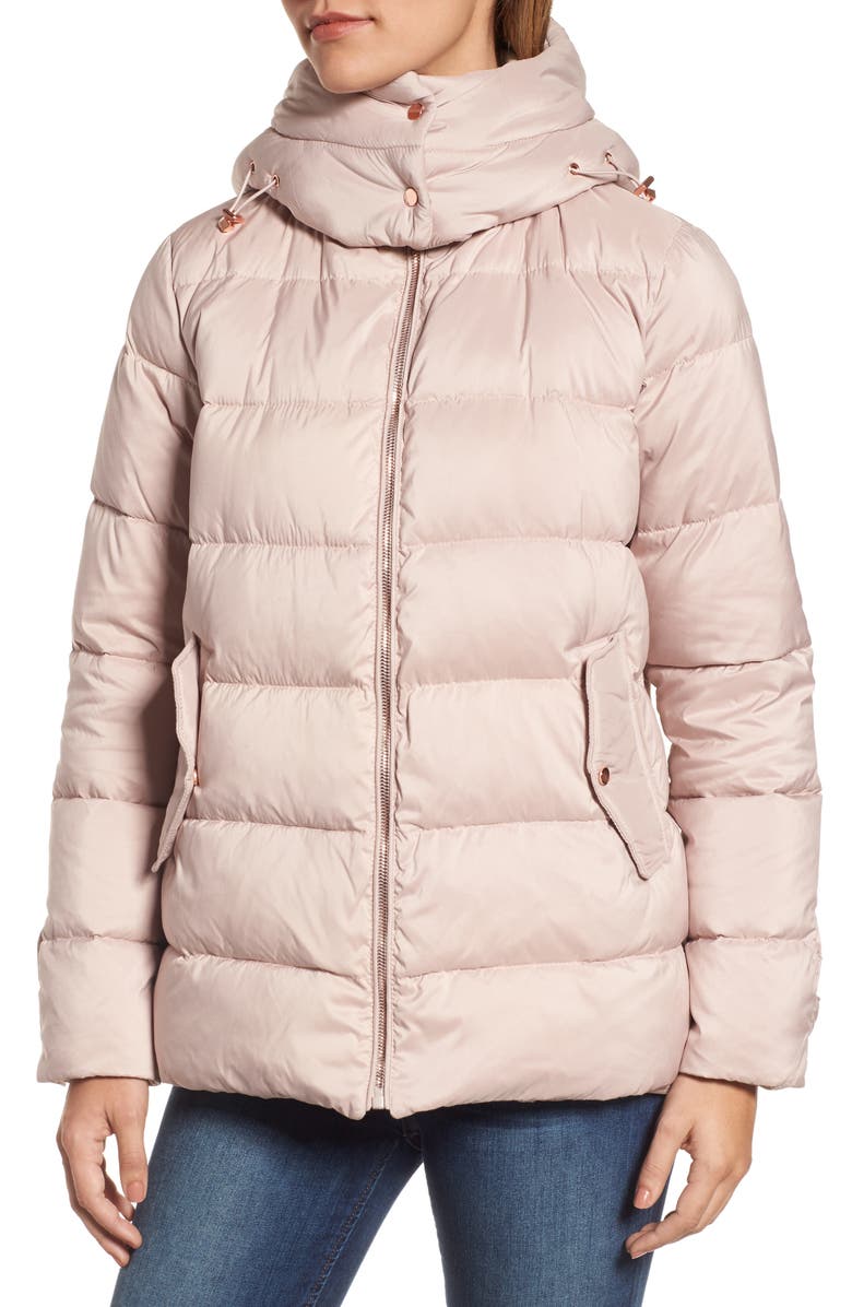 Halogen<sup>®</sup> Hooded Puffer Jacket, Alternate, color, 