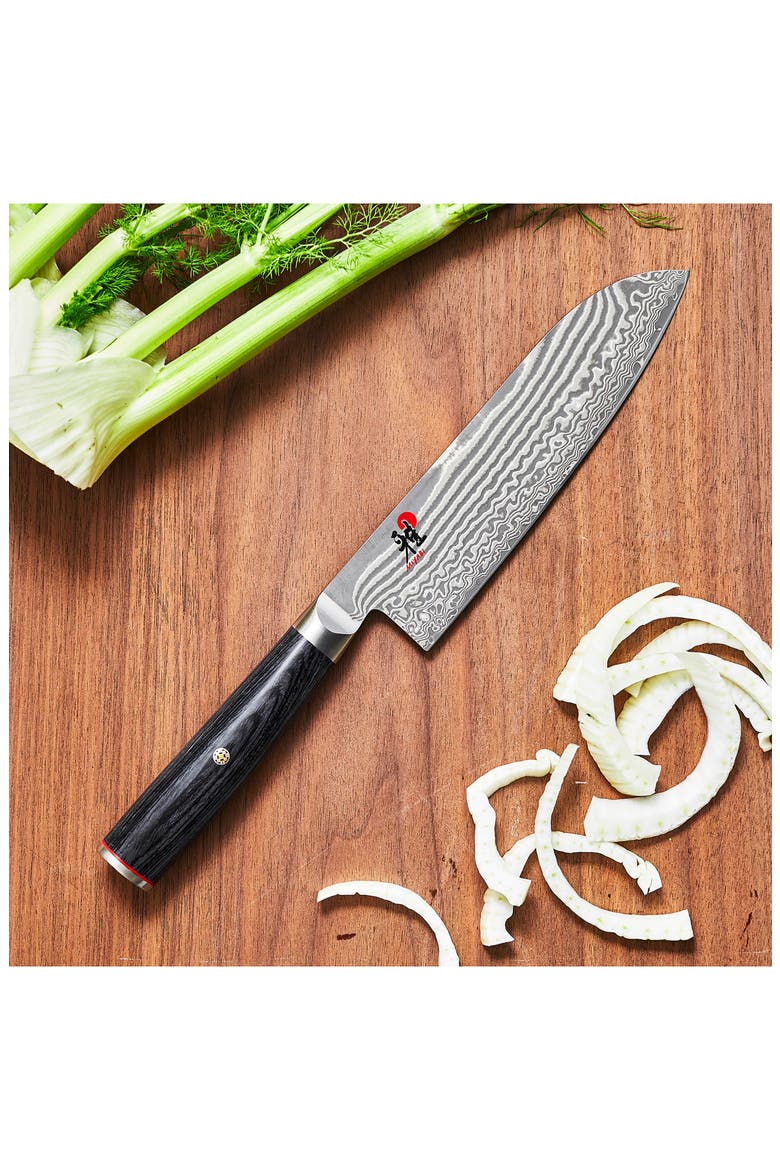 Kaizen II 7-Inch Santoku Knife, Alternate, color, SILVER