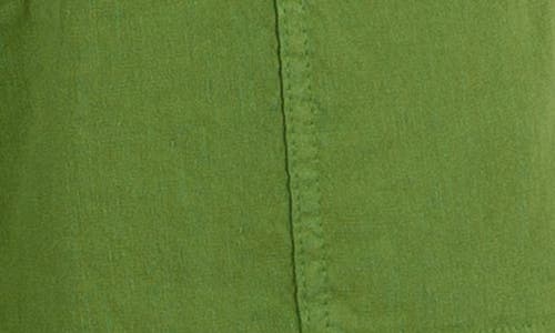 Kut From The Kloth Katana Drawstring Linen Blend Shorts In Wheatgrass
