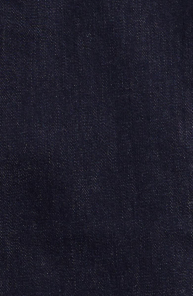 Moncler Kids' Stretch Denim Straight Leg Jeans, Alternate, color, Blue Navy