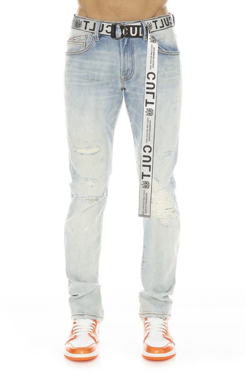 Men's Rocker Slim Fit Stretch Jeans (Hatefull)