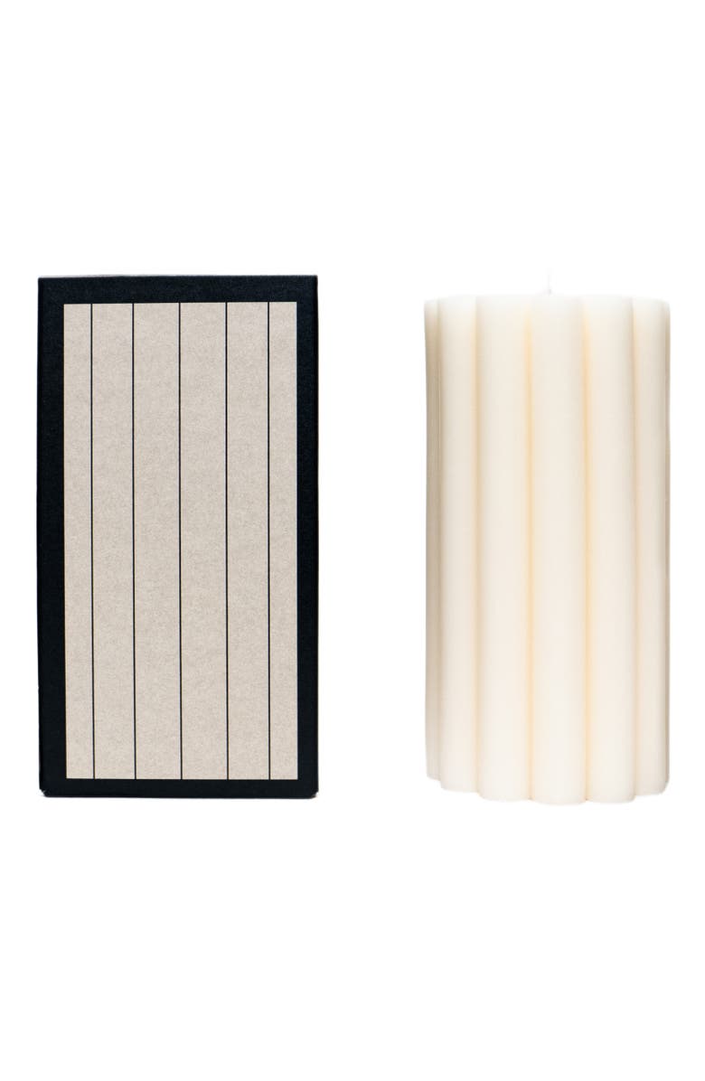 Field Kit Floral Pillar Candle, Alternate, color, 