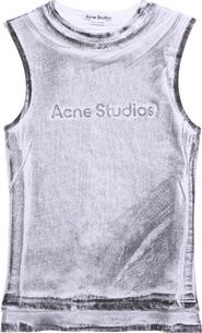 Acne Studios Elgie Midsummer Layered Logo Tank