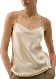 Lilysilk Chic Minimal Silk Cami