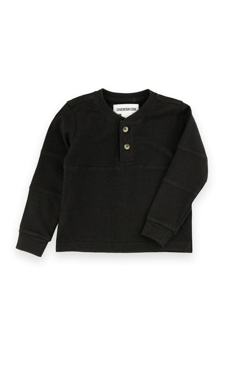 Sovereign Code Constant Knit Henley, Main, color, Black
