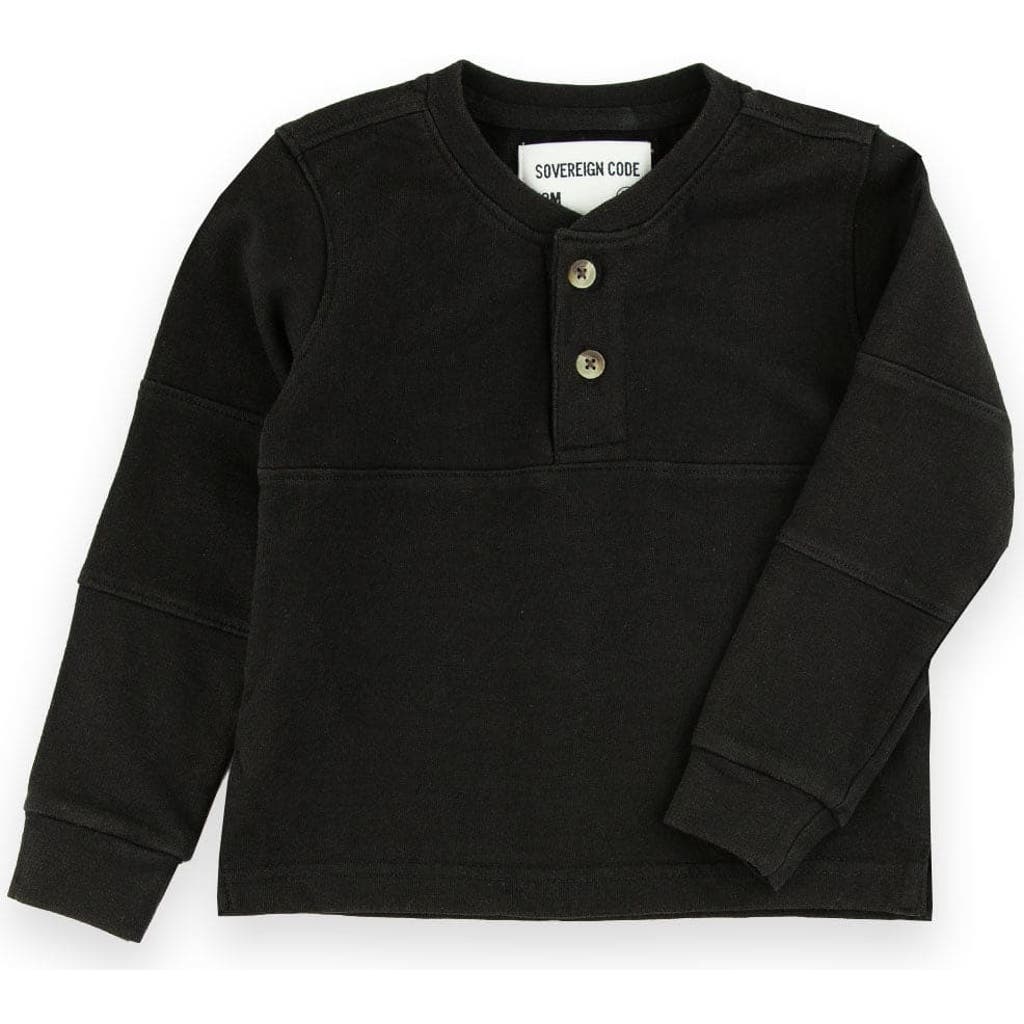 Sovereign Code Constant Knit Henley in Black  product