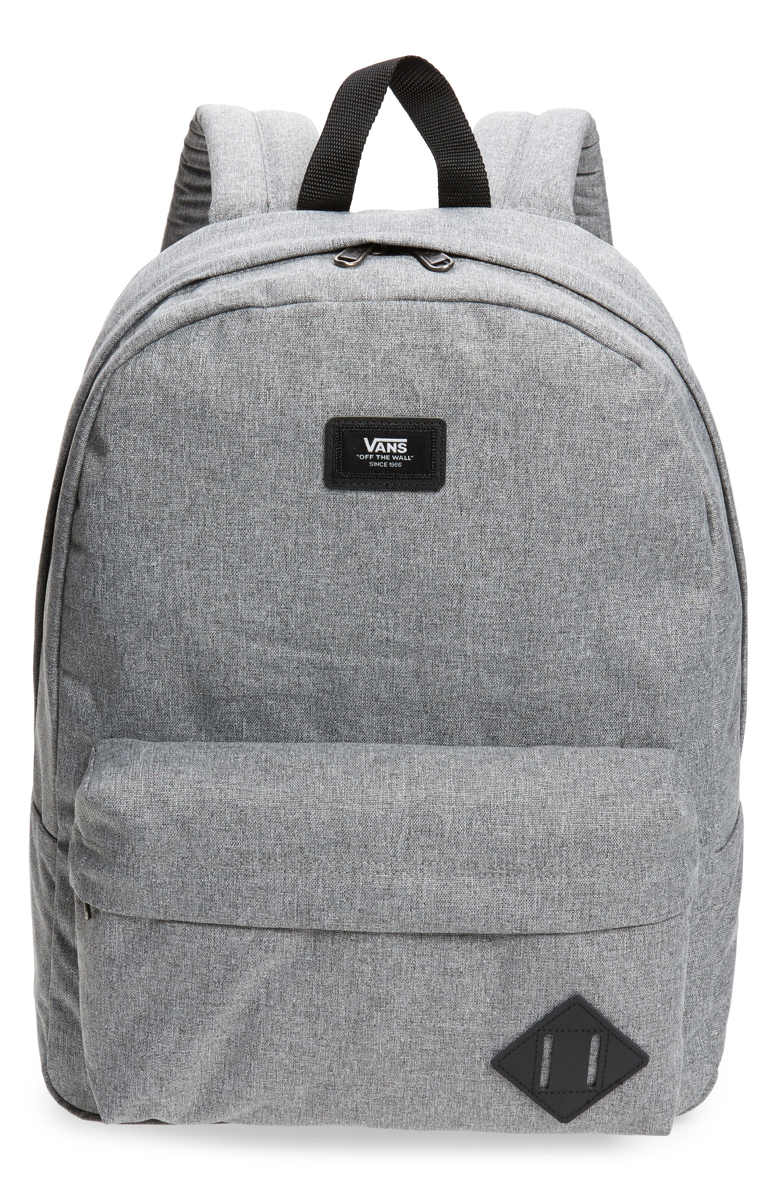 Old Skool III Backpack, Main, color, HEATHER SUITING