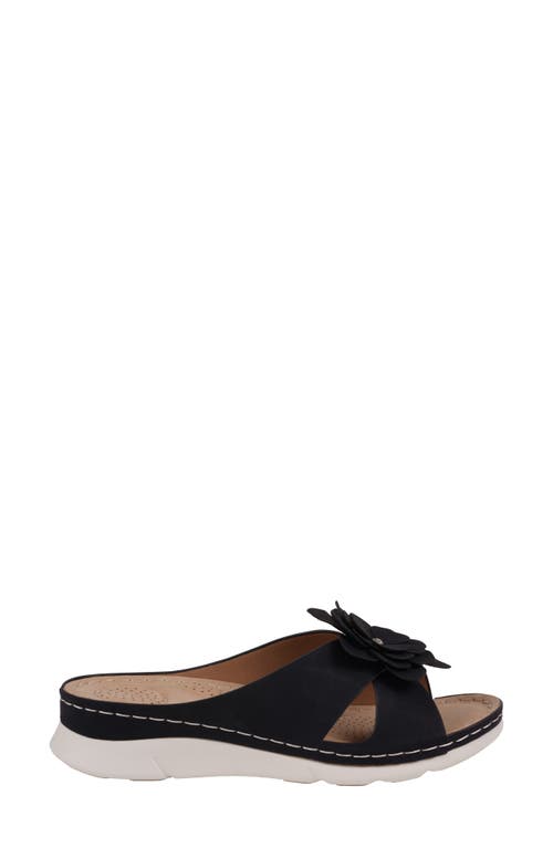 Gc Shoes Claire Comfort Slide Sandal In Black