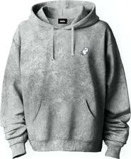 Dalix Ghost Embroidered Washed Hoodie