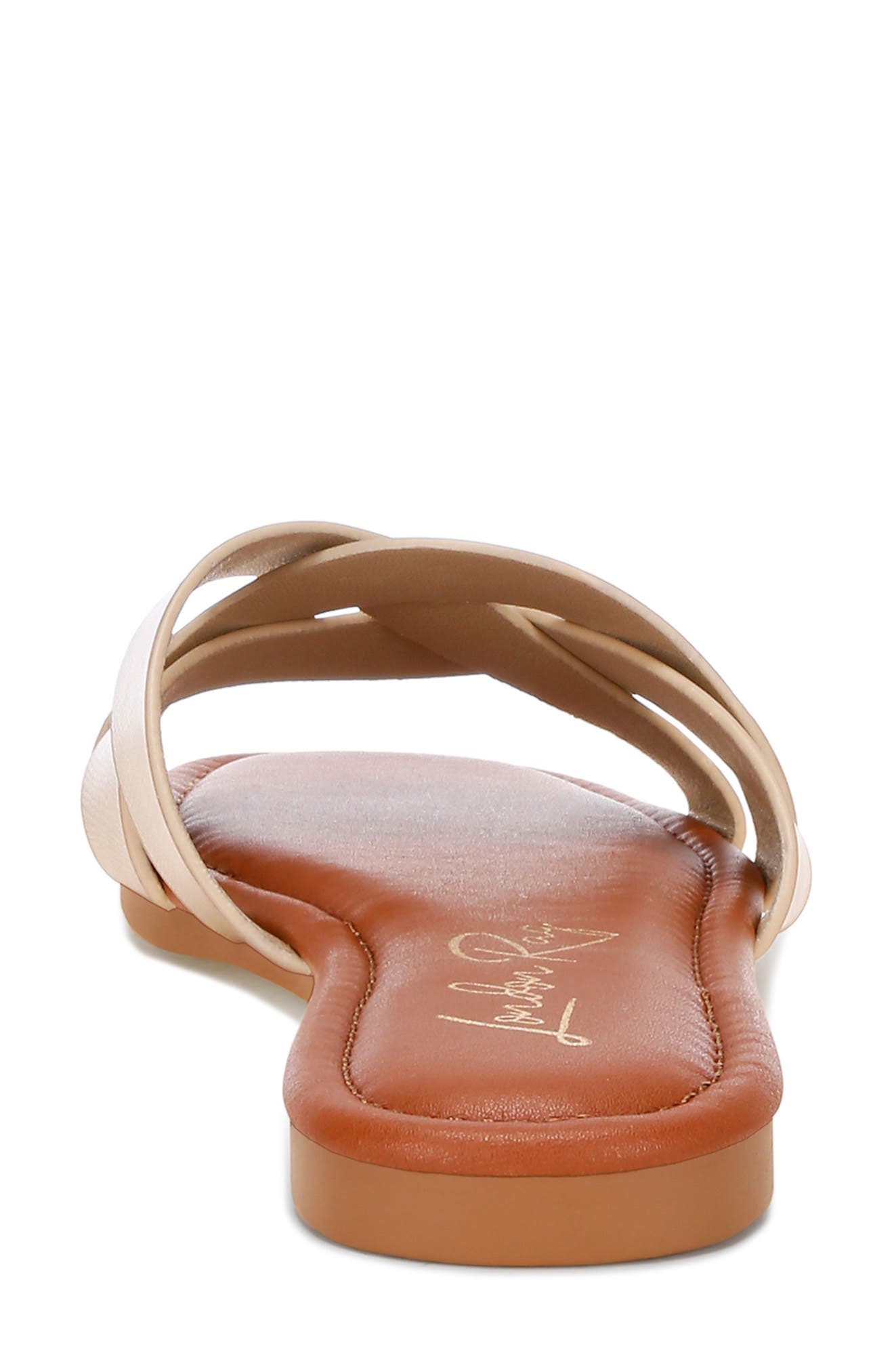 Dickery Slide Sandal, Alternate, color, GOLD