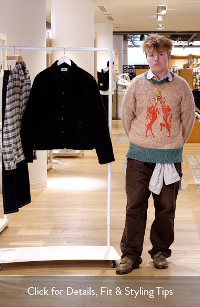 Mercer Wool Blend Varsity Jacket, sales video thumbnail