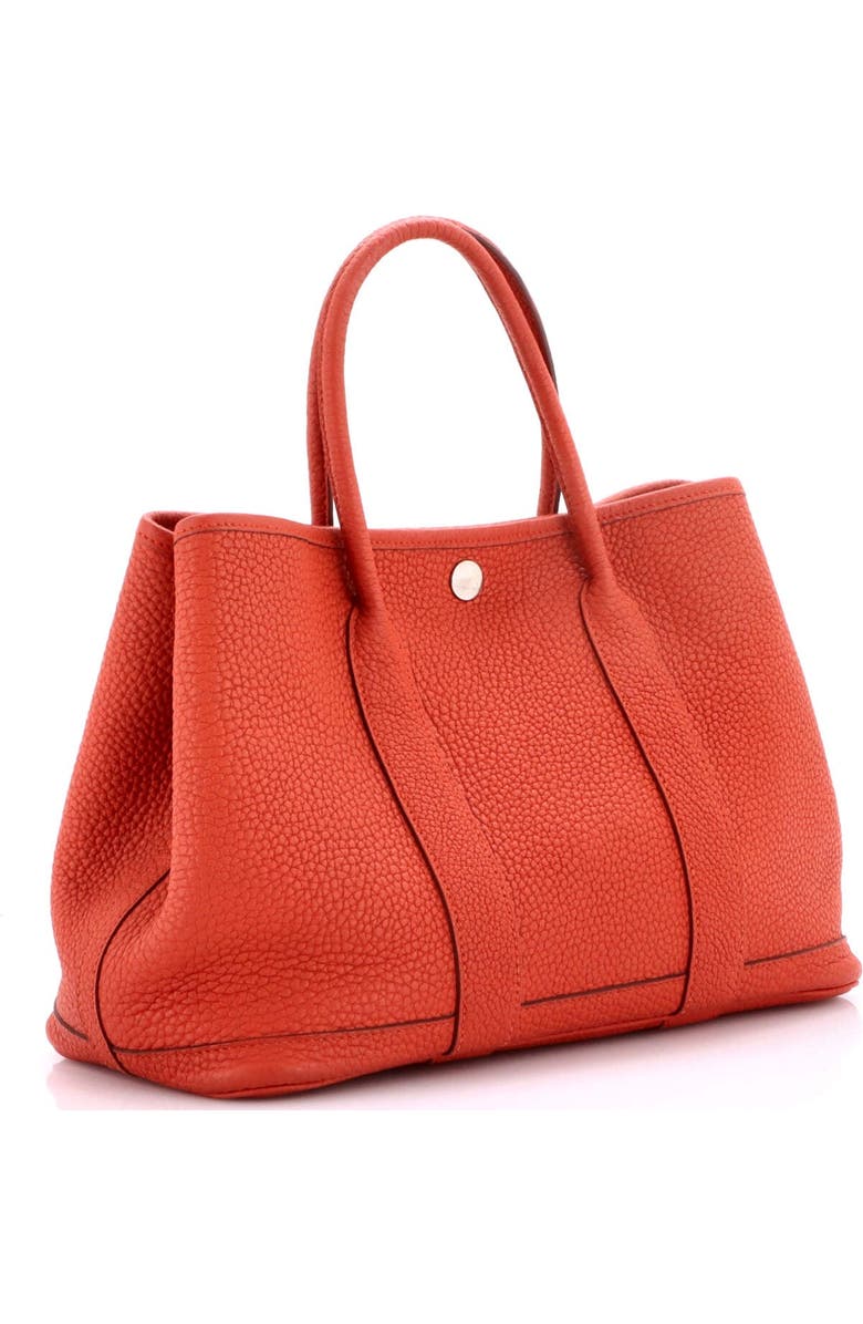 Pre-Owned Hermes Garden Party Tote Leather 30, Alternate, color, Terre Battue