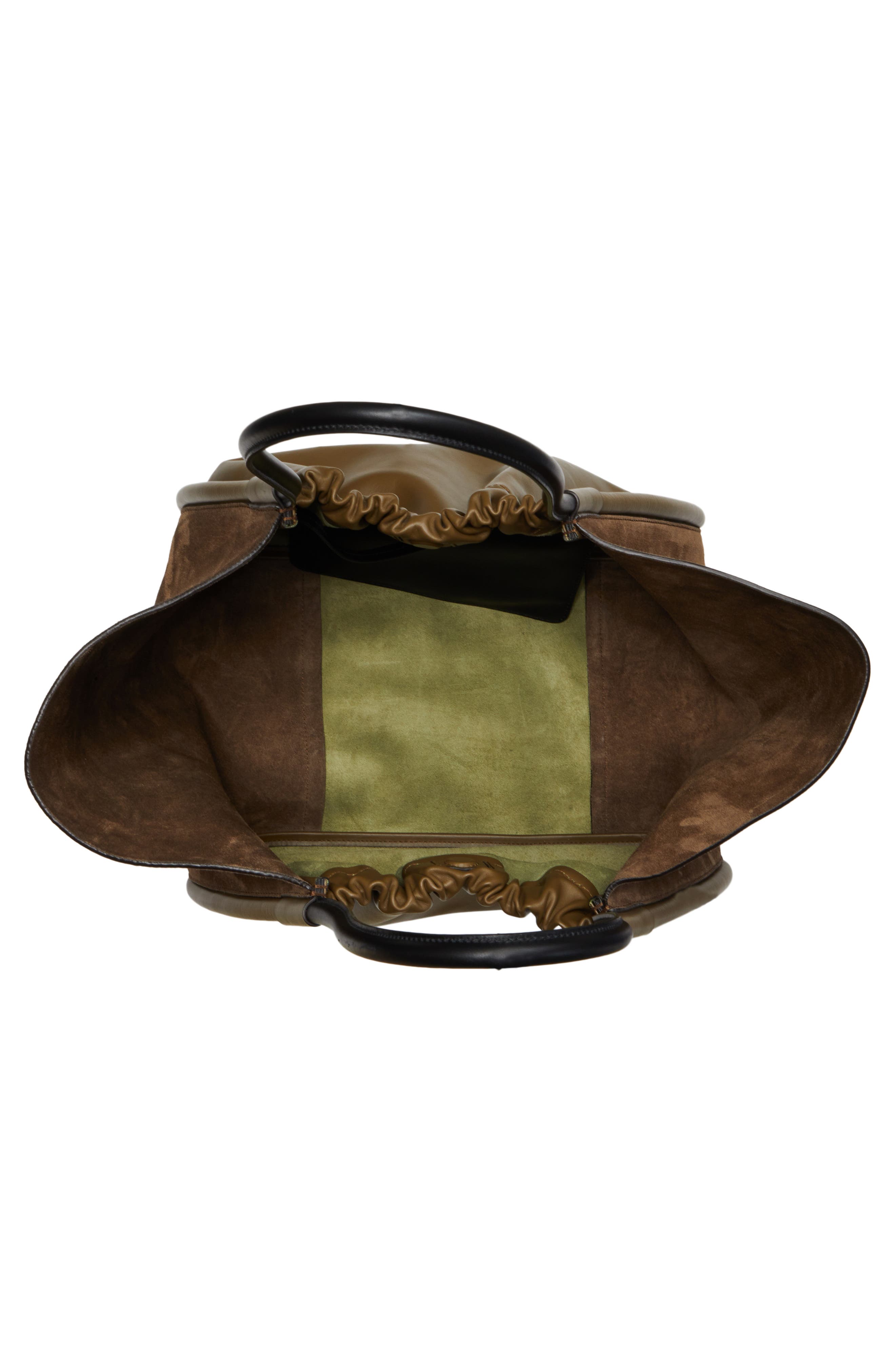 Proenza Schouler Extra Large Tie Dye Ruched Leather Tote, Alternate, color, 