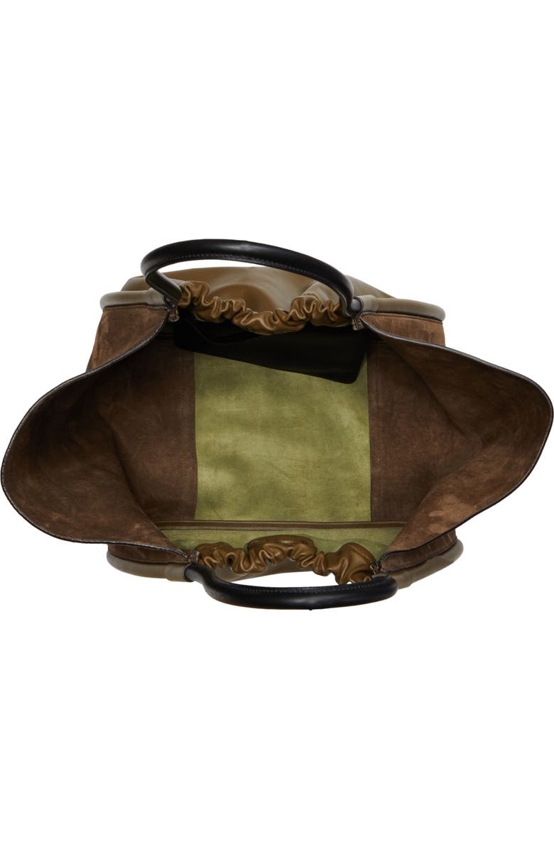 Proenza Schouler Extra Large Tie Dye Ruched Leather Tote, Alternate, color,