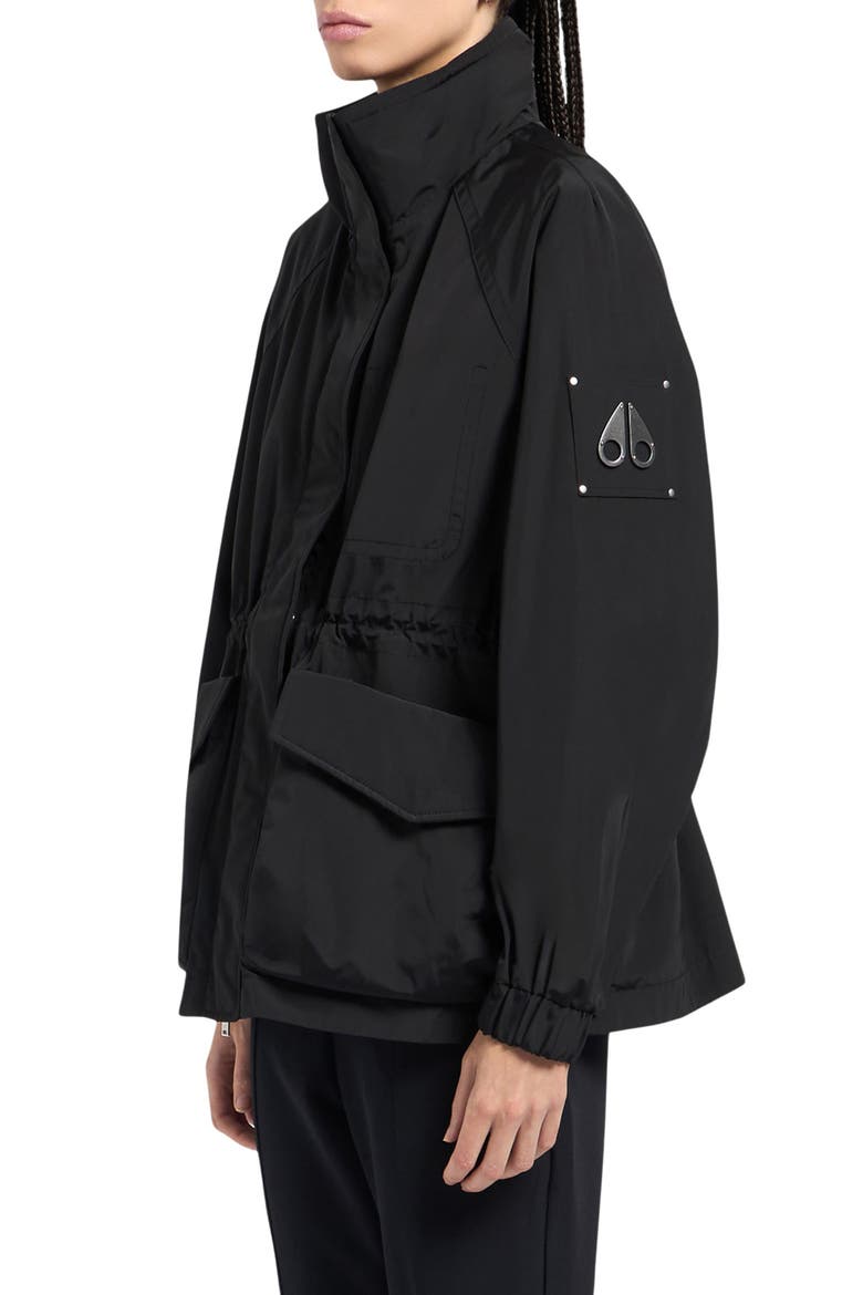 Rosemont Water Repellent Windbreaker, Alternate, color, BLACK