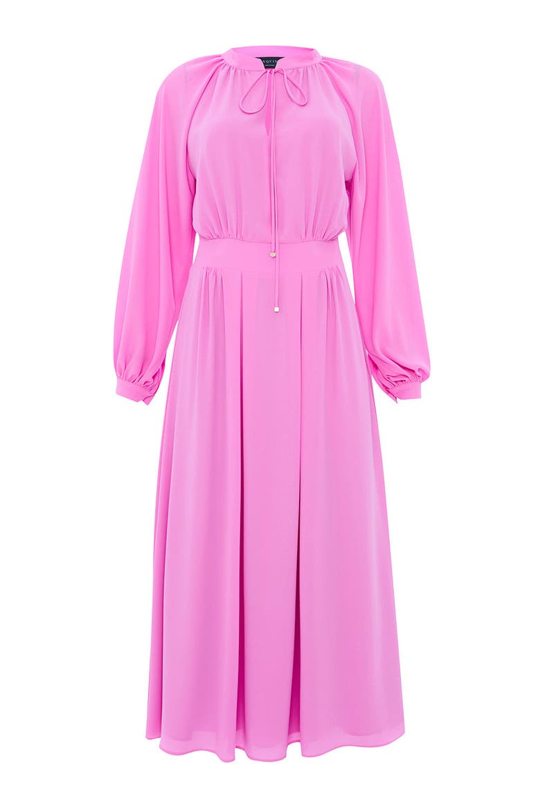 Kairi Chiffon Midi Dress, Alternate, color, LILAC