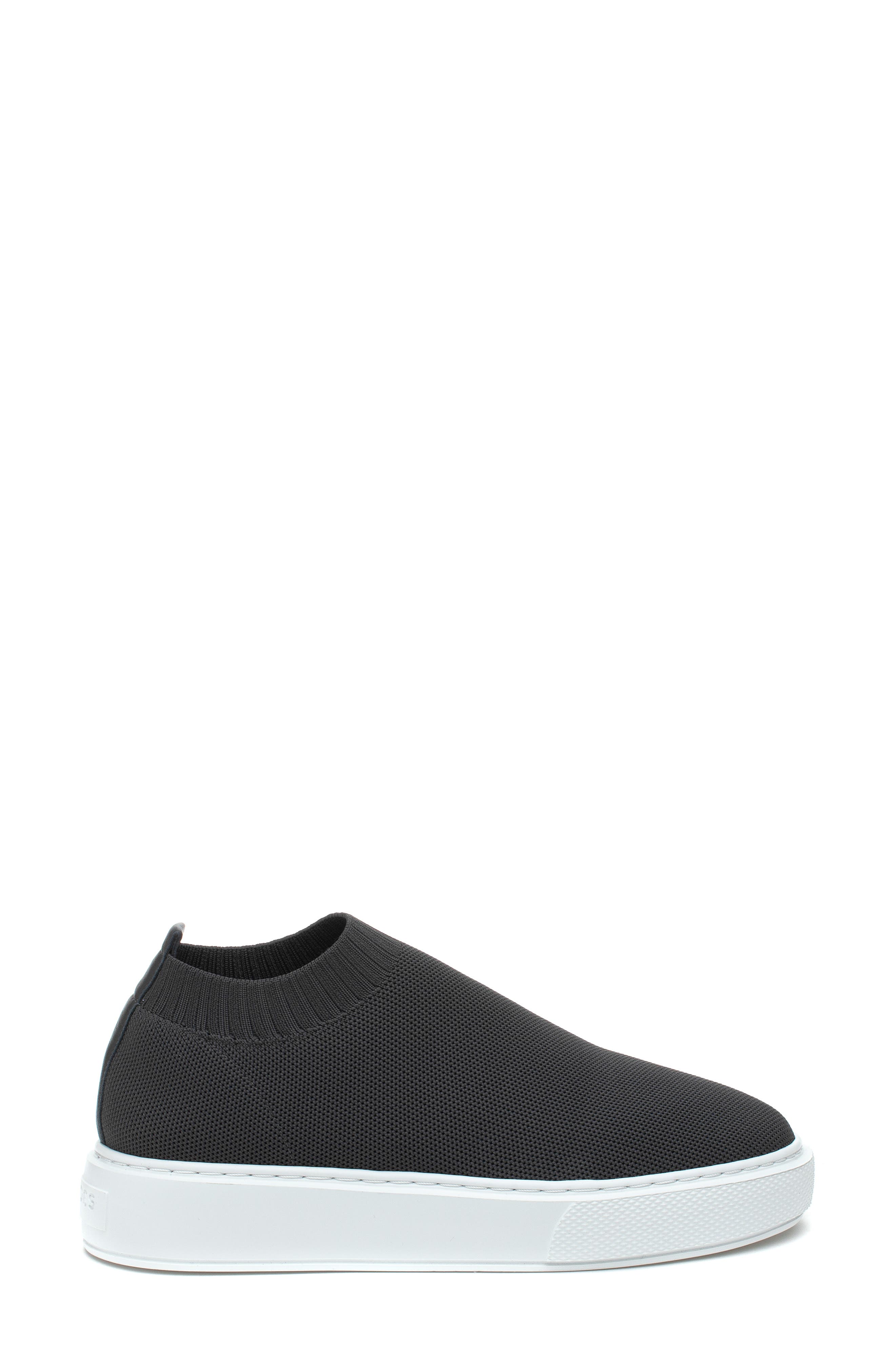 Daphnie Knit Slip-On Sneaker, Alternate, color, GREY FABRIC