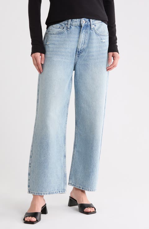 Lori Mid Rise Nonstetch Crop Jeans