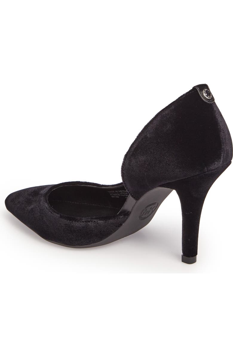MICHAEL Michael Kors 'Nathalie Flex' Half D'Orsay Pump, Alternate, color,