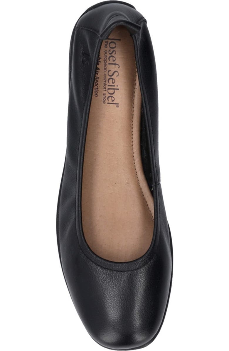 Josef Seibel Fenja 01 Flat, Alternate, color, Black/ Black