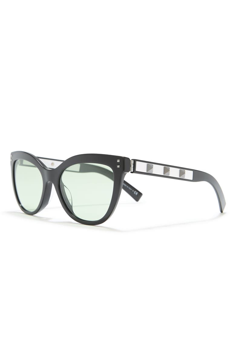 Valentino 54mm Cat Eye Sunglasses, Alternate, color, 