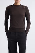 PARTOW Bea Zip Virgin Wool Sweater