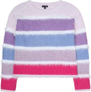 Ava & Yelly Kids' Multistripe Sweater
