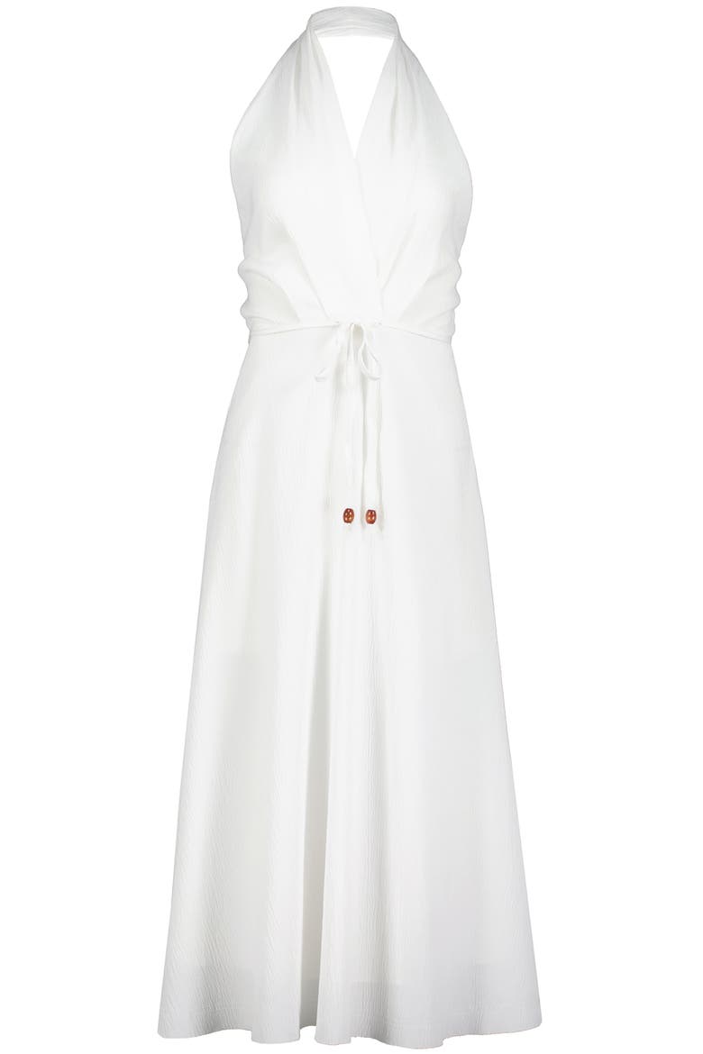 Monique Halter Dress, Alternate, color, Shell